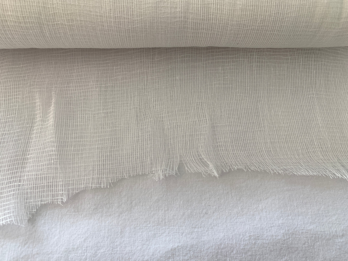 Bolt of Cheesecloth, 34 Inches Wide, Length Is Unknown, White
