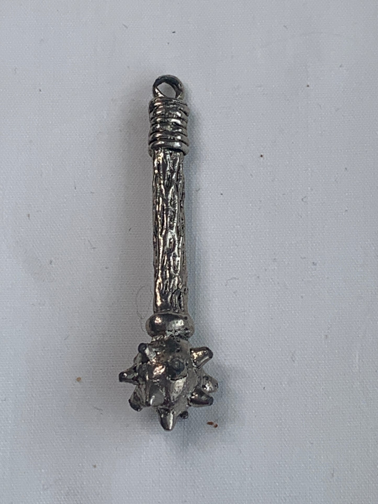 Silver Key Pendant, Silver Bail