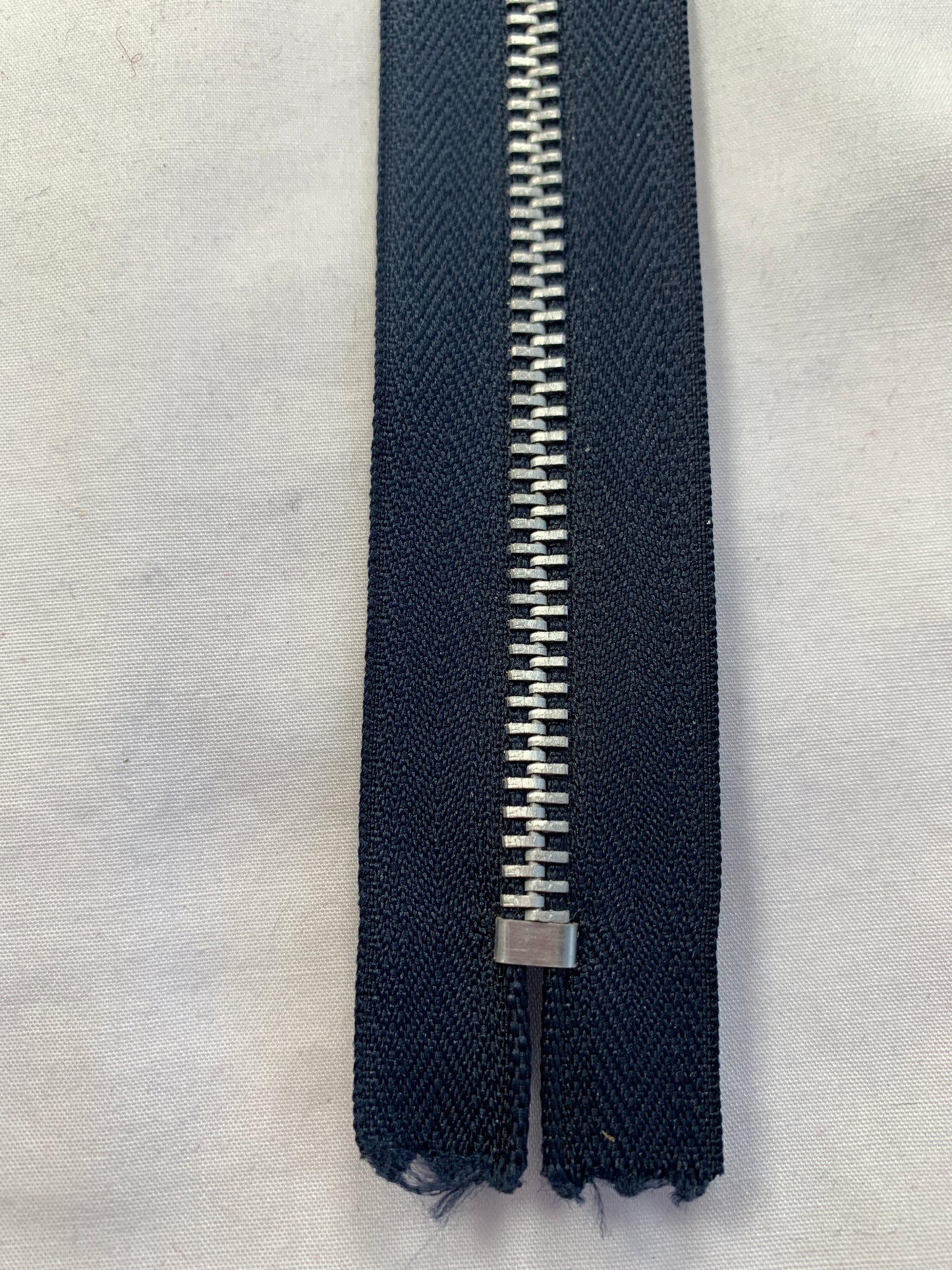 Metal Zipper, Separating, 6 Inch, Navy Blue Color, New