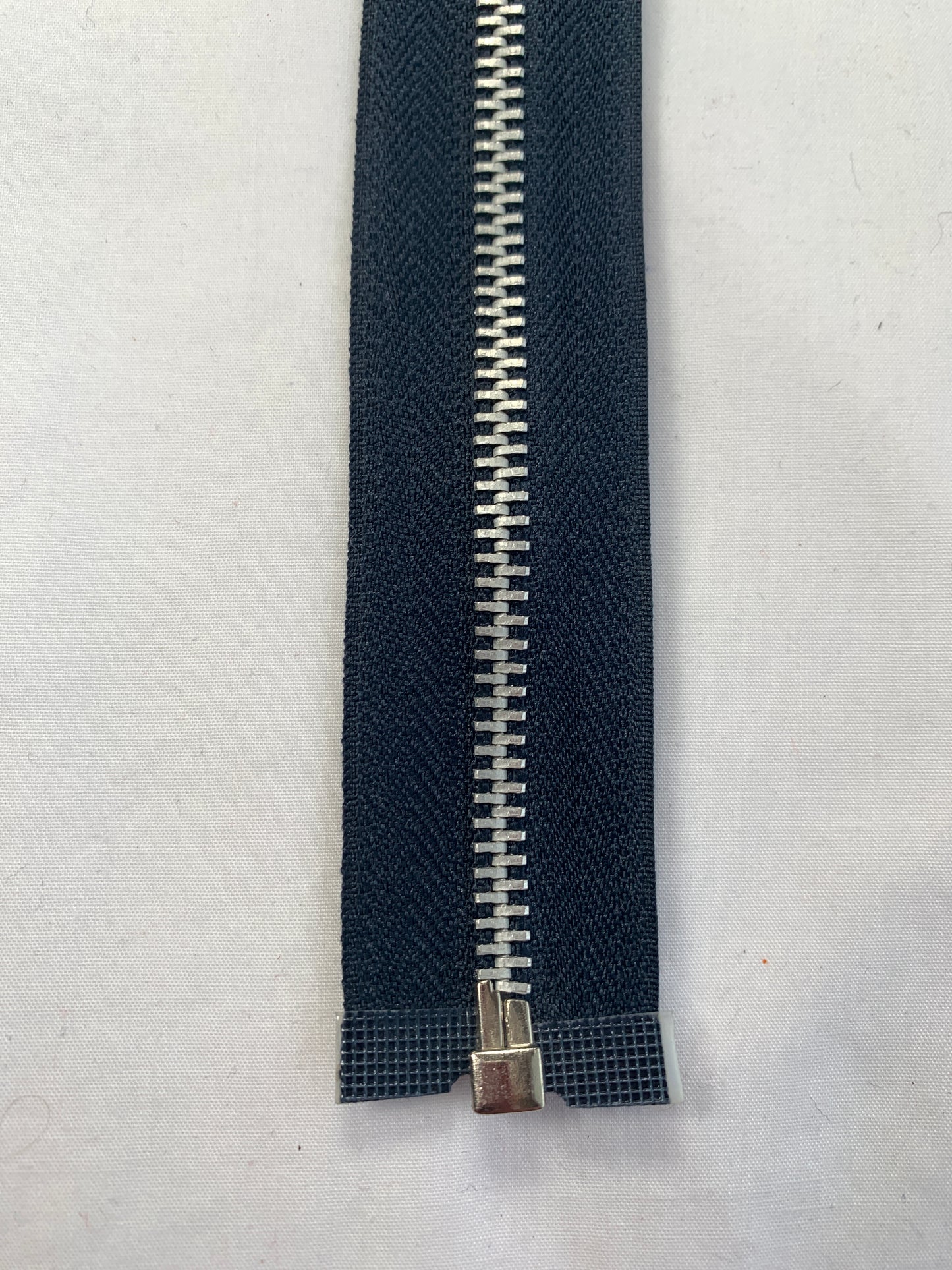 Metal Zipper, Separating, 18 Inch, Navy Blue Color, New