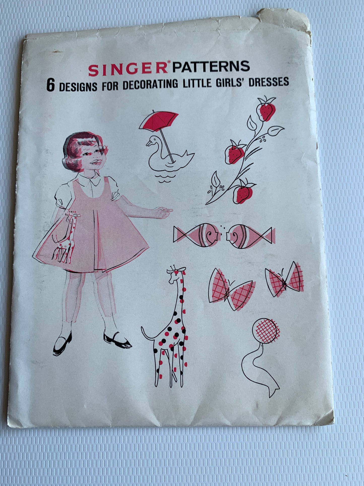 Singer Patterns 6 Designs for Decorating Little Girls' Dresses