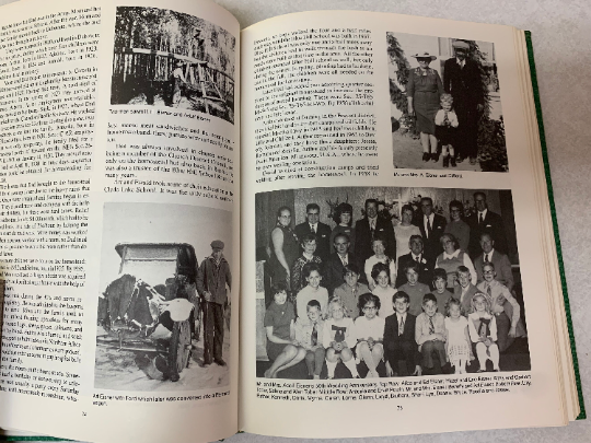 Hardships and Happiness Fawcett and Surrounding Districts, History Book, Alberta