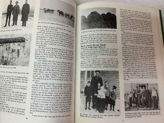 Hardships and Happiness Fawcett and Surrounding Districts, History Book, Alberta
