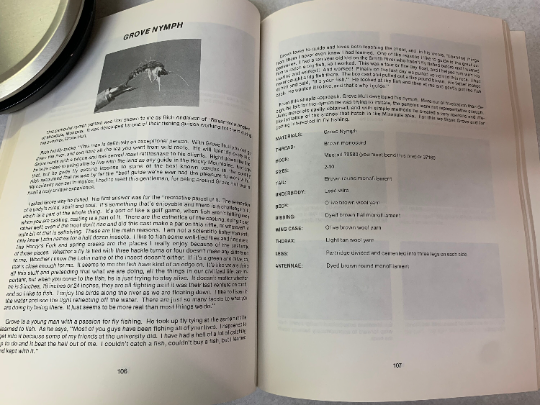 Western Trout Fly Tying Manual, Fishing Flies, Barbless Hooks, Knots, Instruction Book