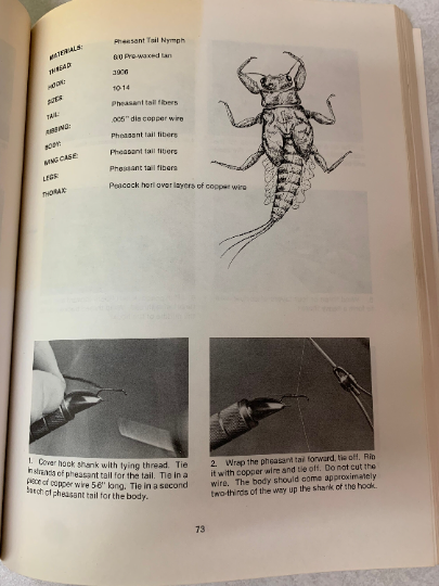 Western Trout Fly Tying Manual, Fishing Flies, Barbless Hooks, Knots, Instruction Book