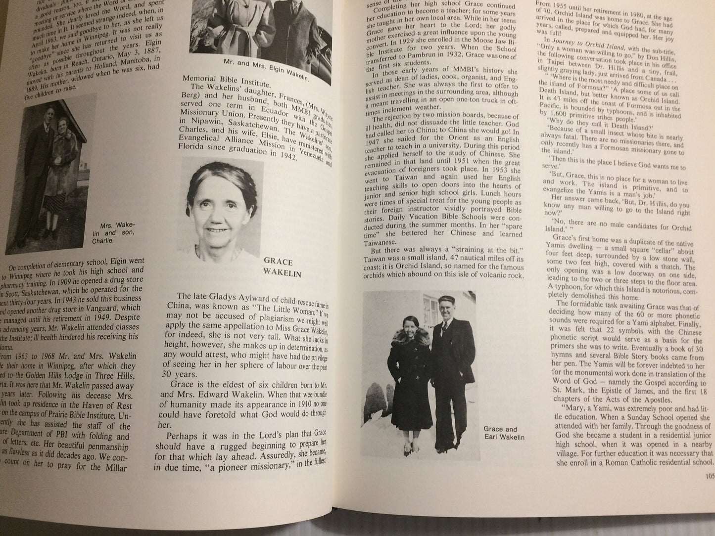 Links of gold 1932-1982 History Book, Remembrances, Family, Stories, Moose Jaw Saskatchewan, Pambrun, Miller Memorial Bible Institute, 1981