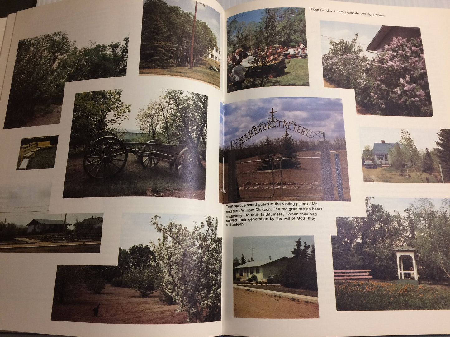 Links of gold 1932-1982 History Book, Remembrances, Family, Stories, Moose Jaw Saskatchewan, Pambrun, Miller Memorial Bible Institute, 1981