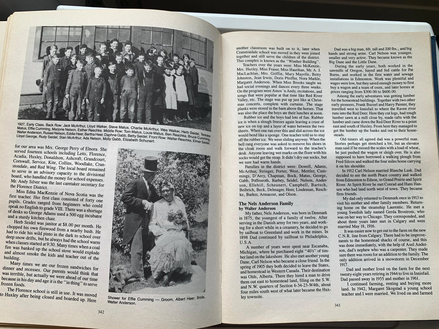 Our Huxley Heritage, Alberta, Canada, 1983, History Book, Memories, Remembrances