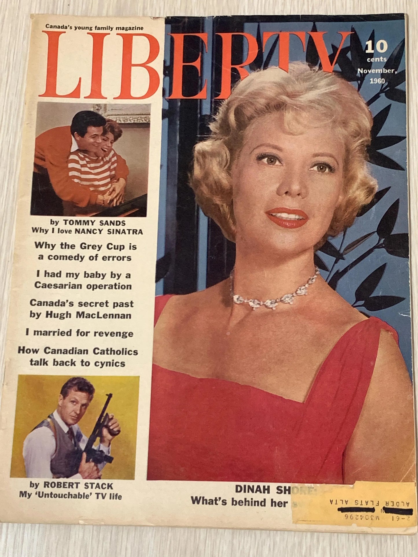 Vintage 1960 Canada Liberty Magazines Articles Pertaining to Canada Ways, Celebrity News, Political Views, Life Issues,