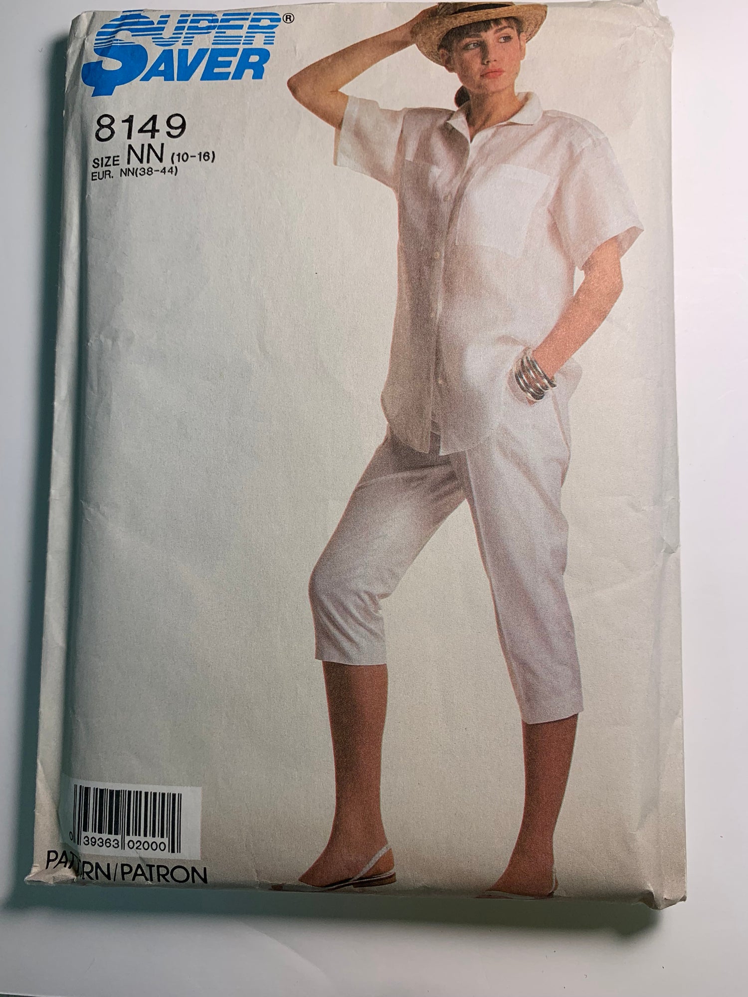 Simplicity 8149 Super Saver Pants, Top, Size 10-16, Cut, Vintage 1987