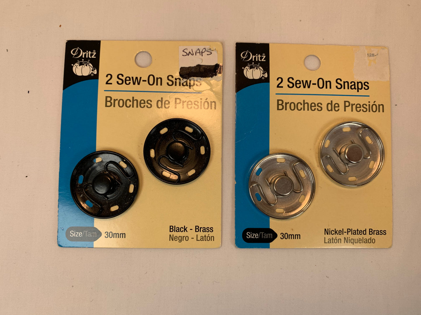 Snap Fasteners 4 Various Sizes Old New Stock, Sew On, Klikit, Dritz, Newey