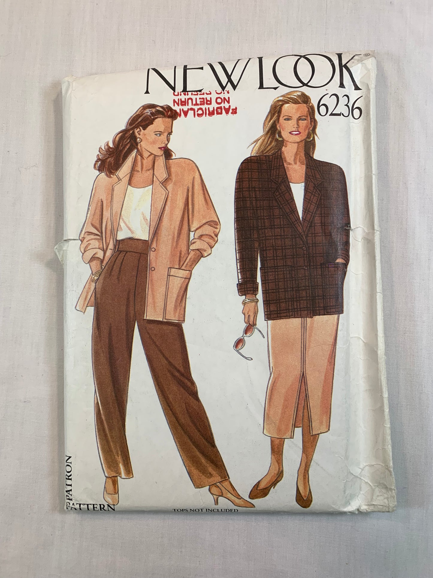 Simplicity New Look 6236 Misses' Jacket, Skirt, Pants, Size 8-18, Uncut