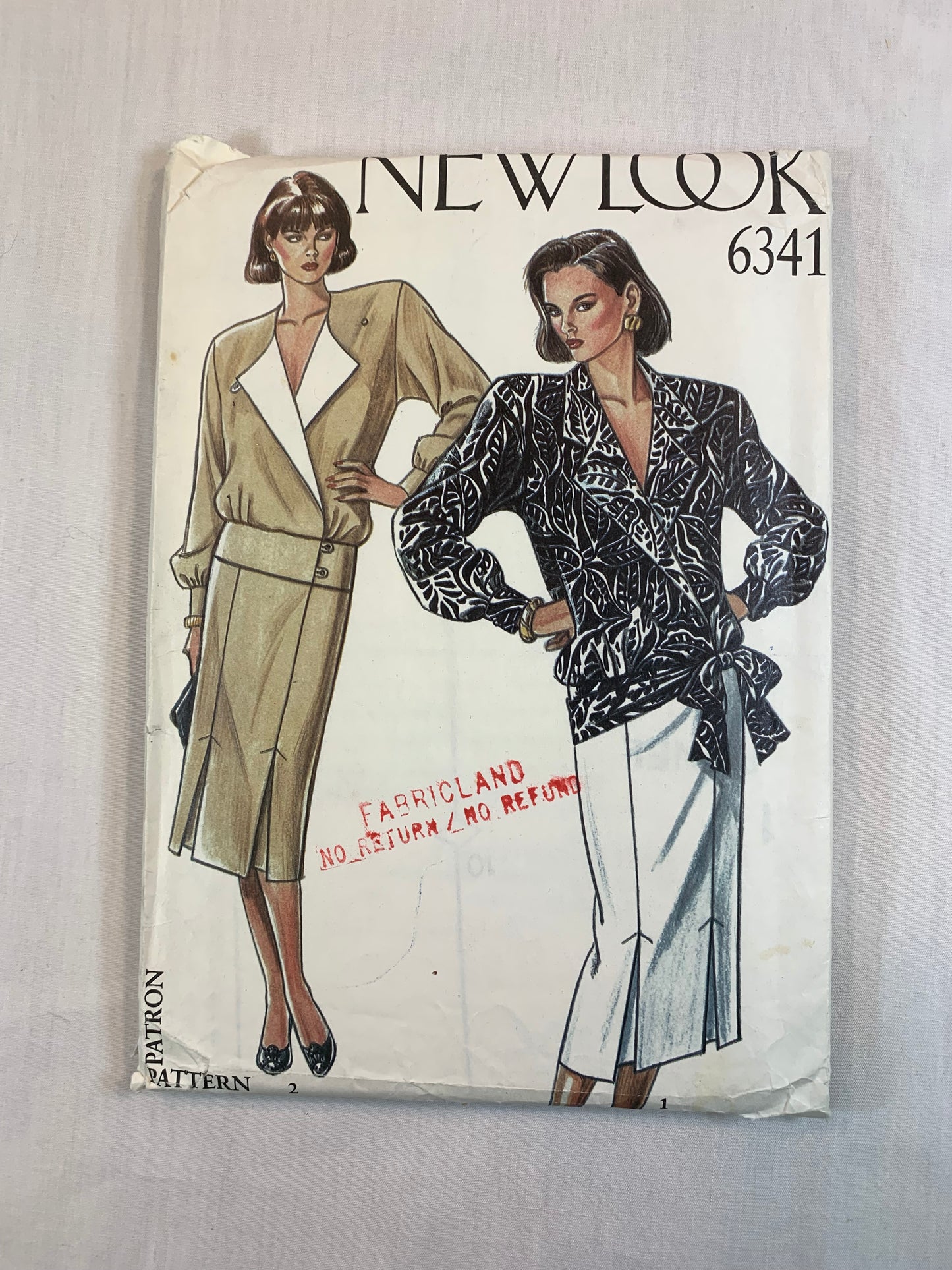 Simplicity New Look 6341 Misses' Jacket, Skirt, Size 8-18, Uncut