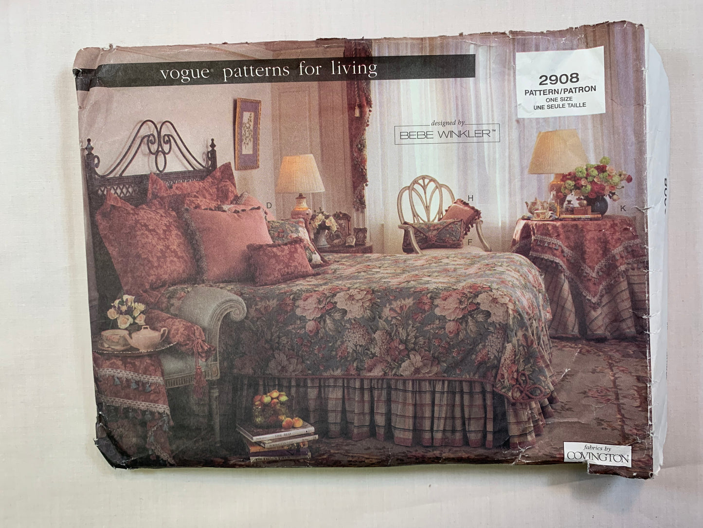 Vogue 2908 Home Decor Bedroom Essentials, Cut, 2001