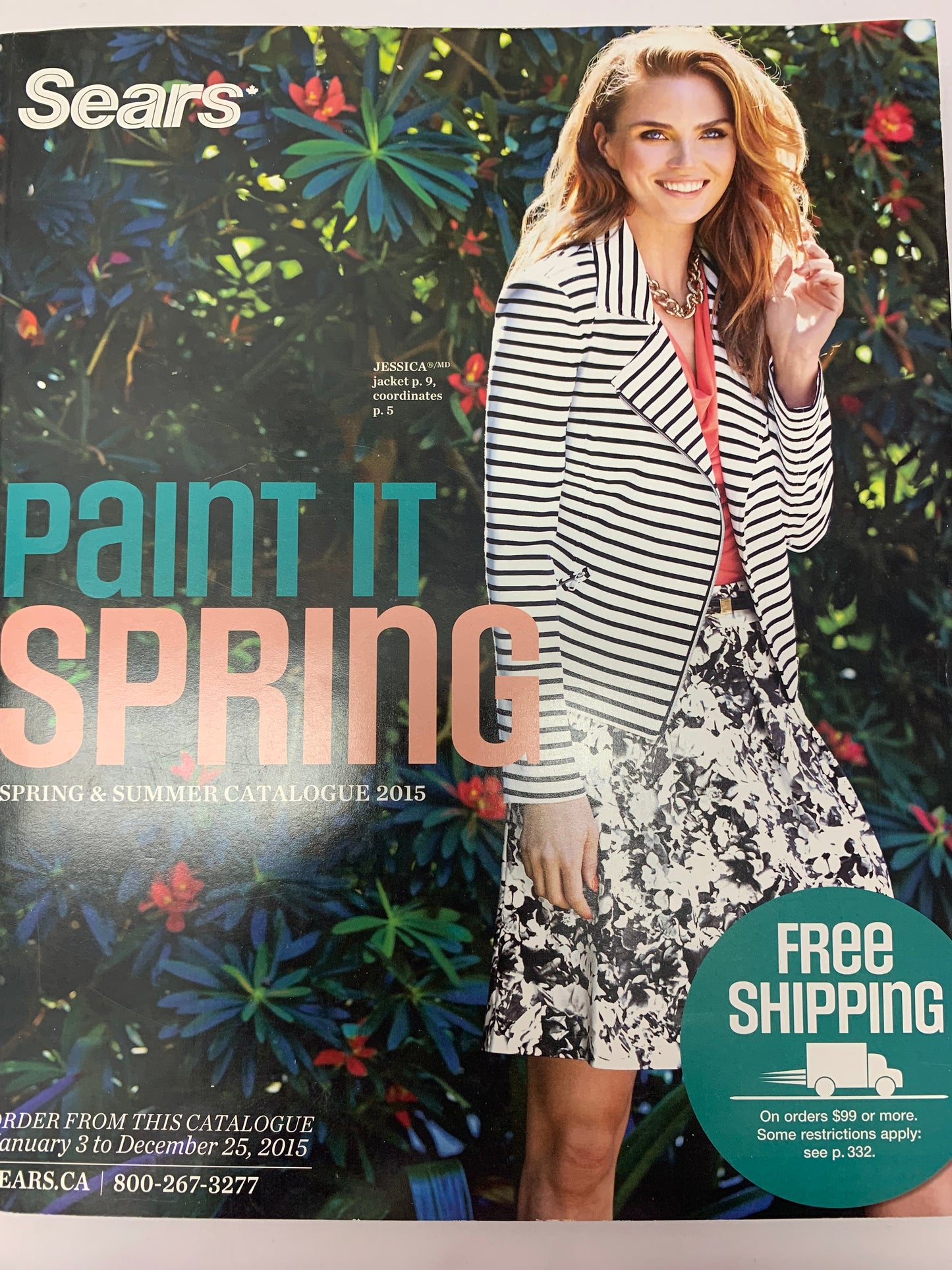 2015 Sears Order Catalogue Paint It Spring, Sears Canada Inc,. 751 Pages