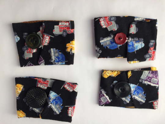 Coffee Cup Cozy, Take Out Cups, Homemade Cloth Cozy Cup Holder, Dog Lovers, Music, Mug Cozy, Adjustable Cozy Cover, Beverage Sleeve, Buttons