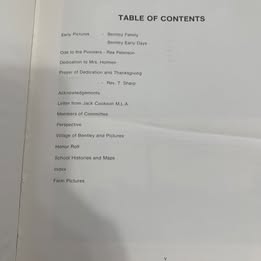 Bentley And District Early History Book