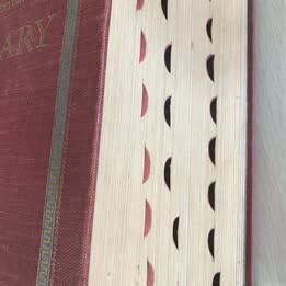 Vintage 1949 Webster's Unabridged Dictionary