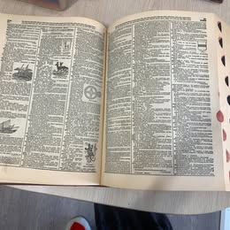Vintage 1949 Webster's Unabridged Dictionary