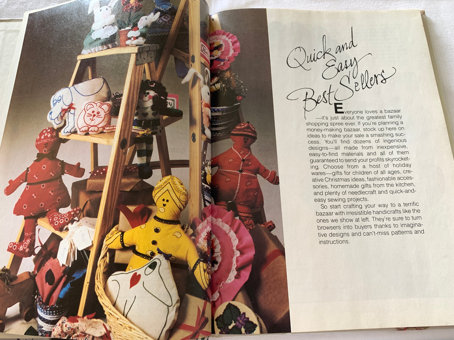 Easy Bazaar Crafts, Better Homes and Garden, Dolls, Toys, Christmas Crafts, Baking