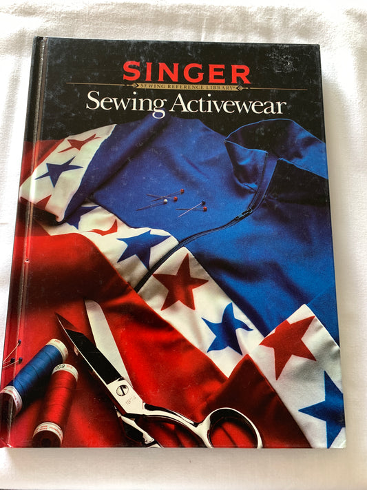 Singer Sewing Activewear, Reference Book, Leotards, Swimwear, Jacket, Vests, 