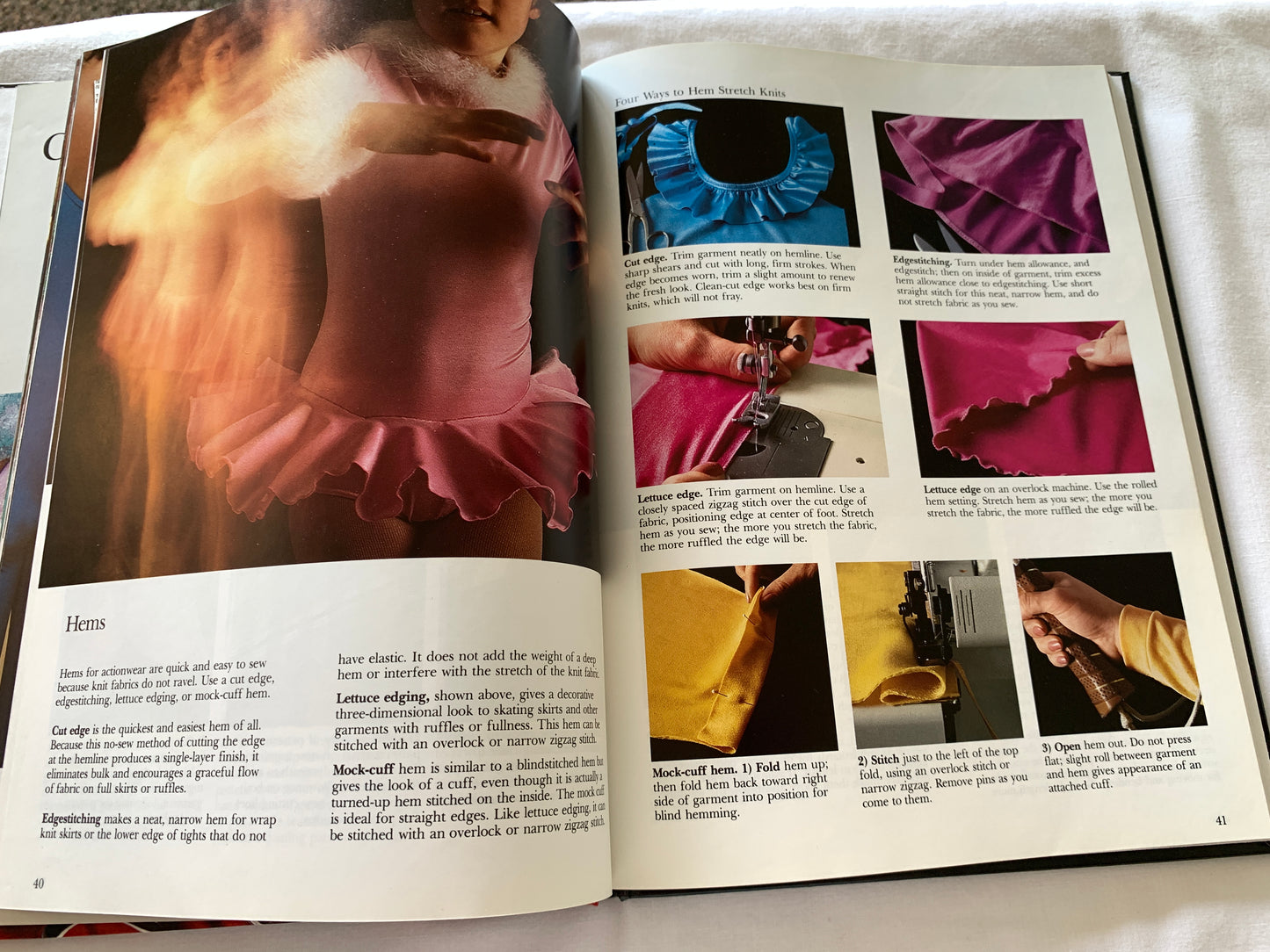 Singer Sewing Activewear, Reference Book, Leotards, Swimwear, Jacket, Vests,