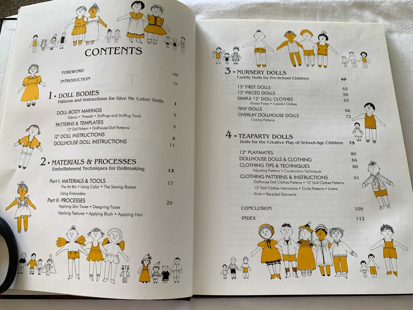 Creating & Crafting Dolls, Eloise Piper & Mary Dilligan, Bodies, Nursery, Teaparty, Materials
