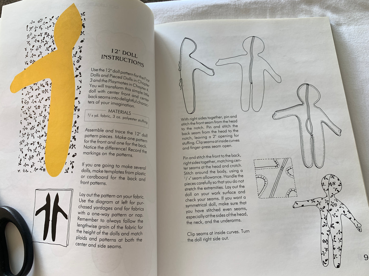 Creating & Crafting Dolls, Eloise Piper & Mary Dilligan, Bodies, Nursery, Teaparty, Materials