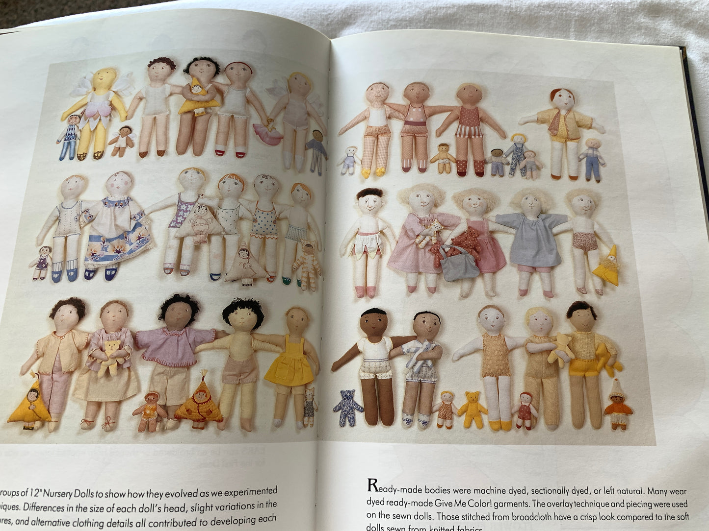 Creating & Crafting Dolls, Eloise Piper & Mary Dilligan, Bodies, Nursery, Teaparty, Materials