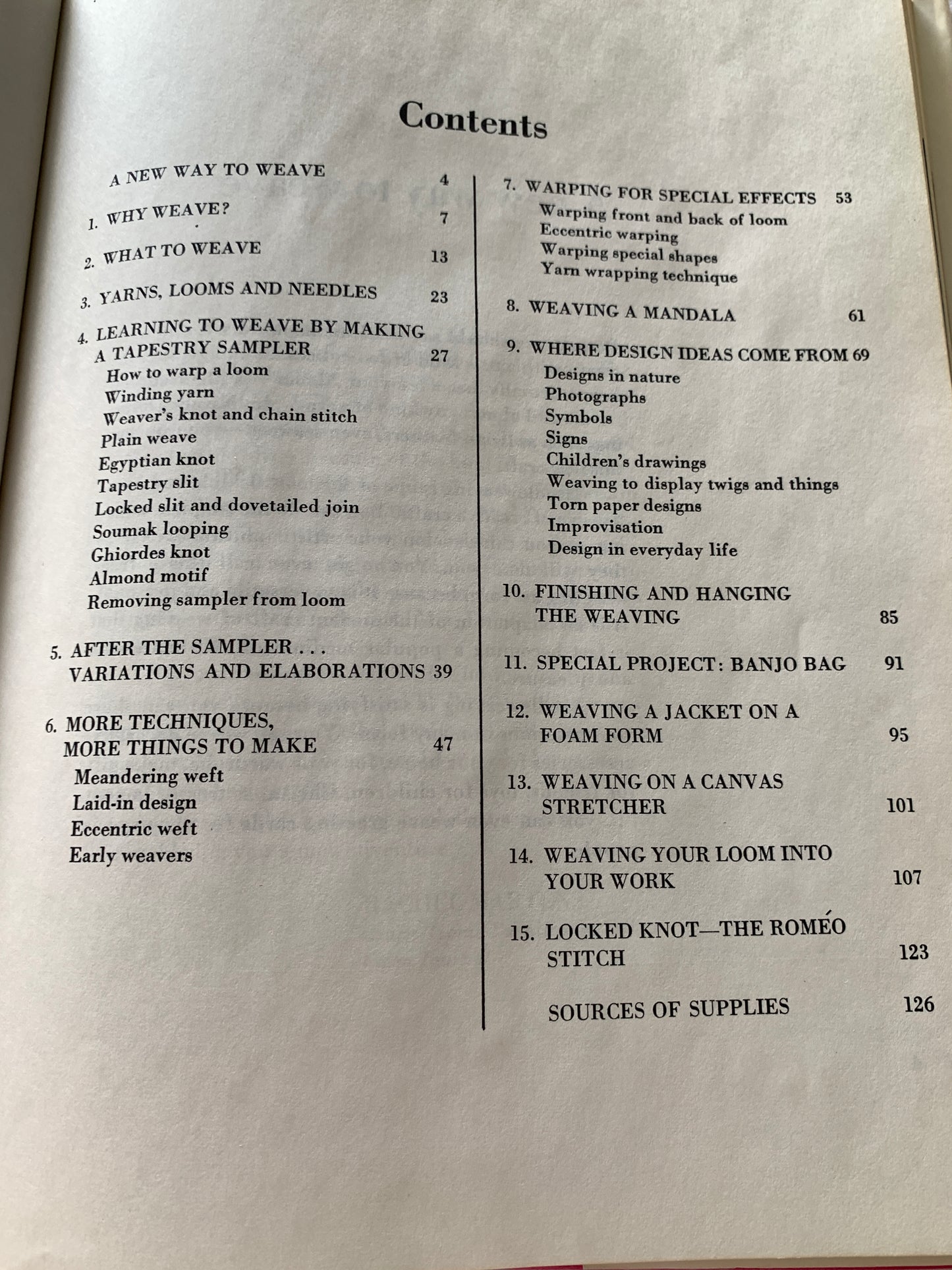 Needle Weaving Easy as Embroidery, Esther Dendel, Instructions