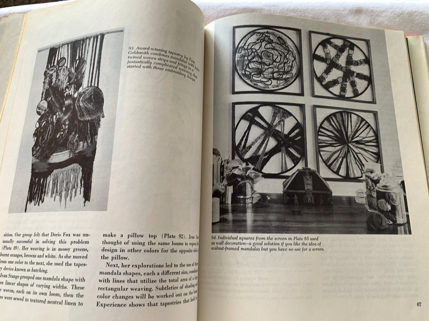 Needle Weaving Easy as Embroidery, Esther Dendel, Instructions