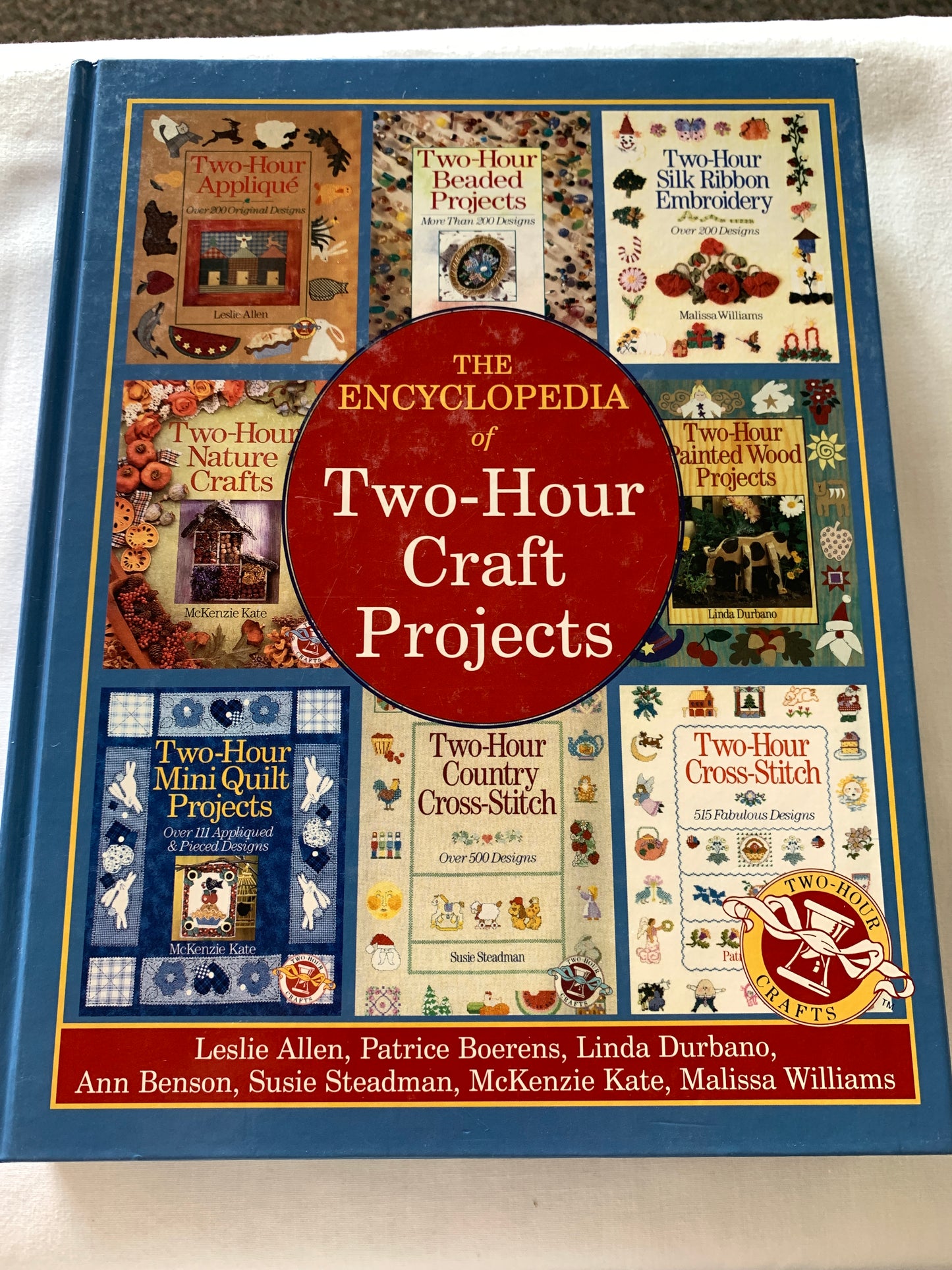 Encyclopedia Of Two-Hour Craft Projects, All Seasons Included, Beads, Wood, Embroidery, Flowers
