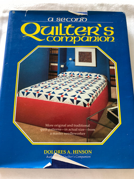 Quilter's Companion, Patterns, Needlework, Dolores A Hinson, Instructions
