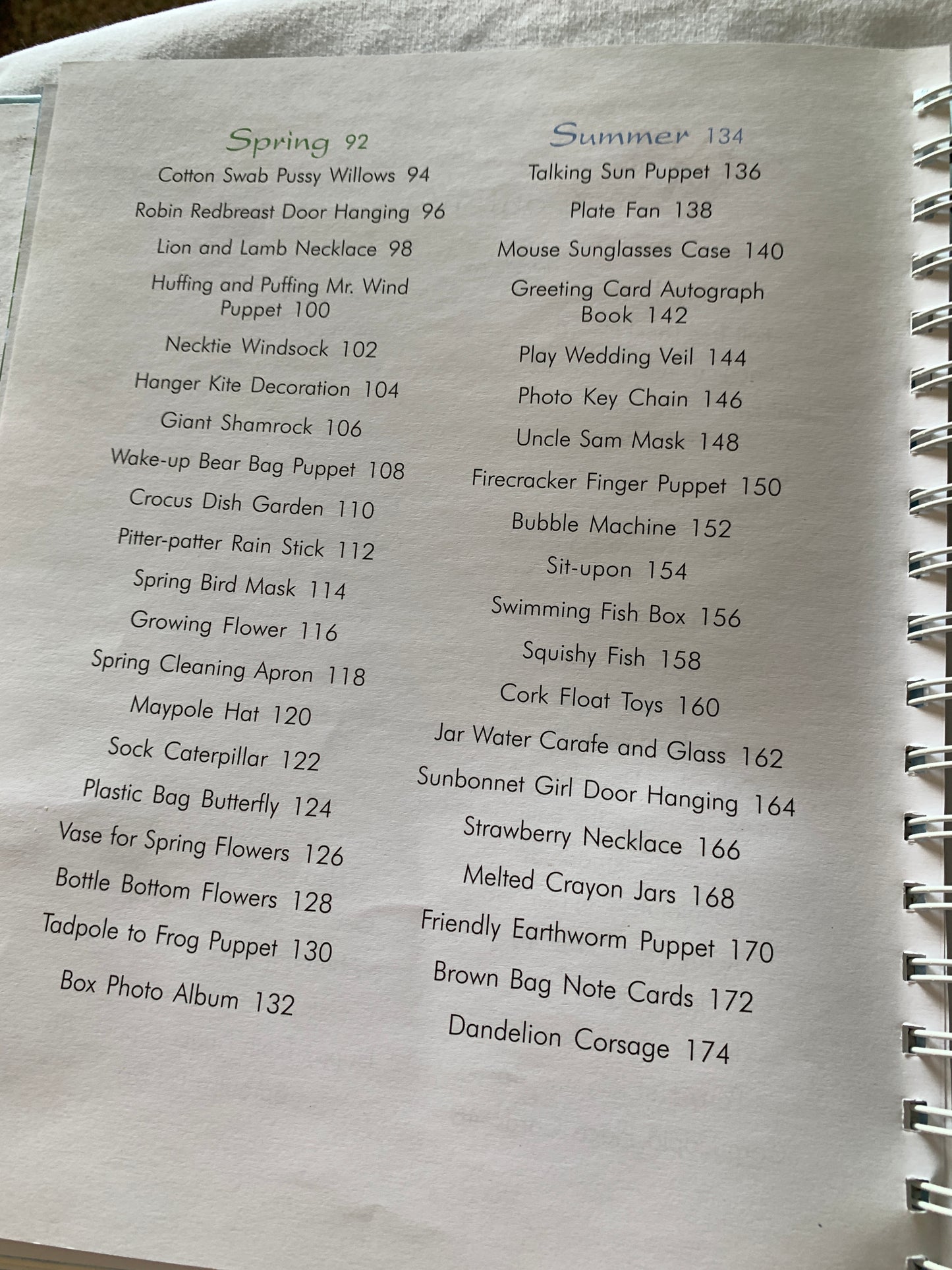 Crafts For All Seasons, Kathy Ross, Craft Book, Instructions