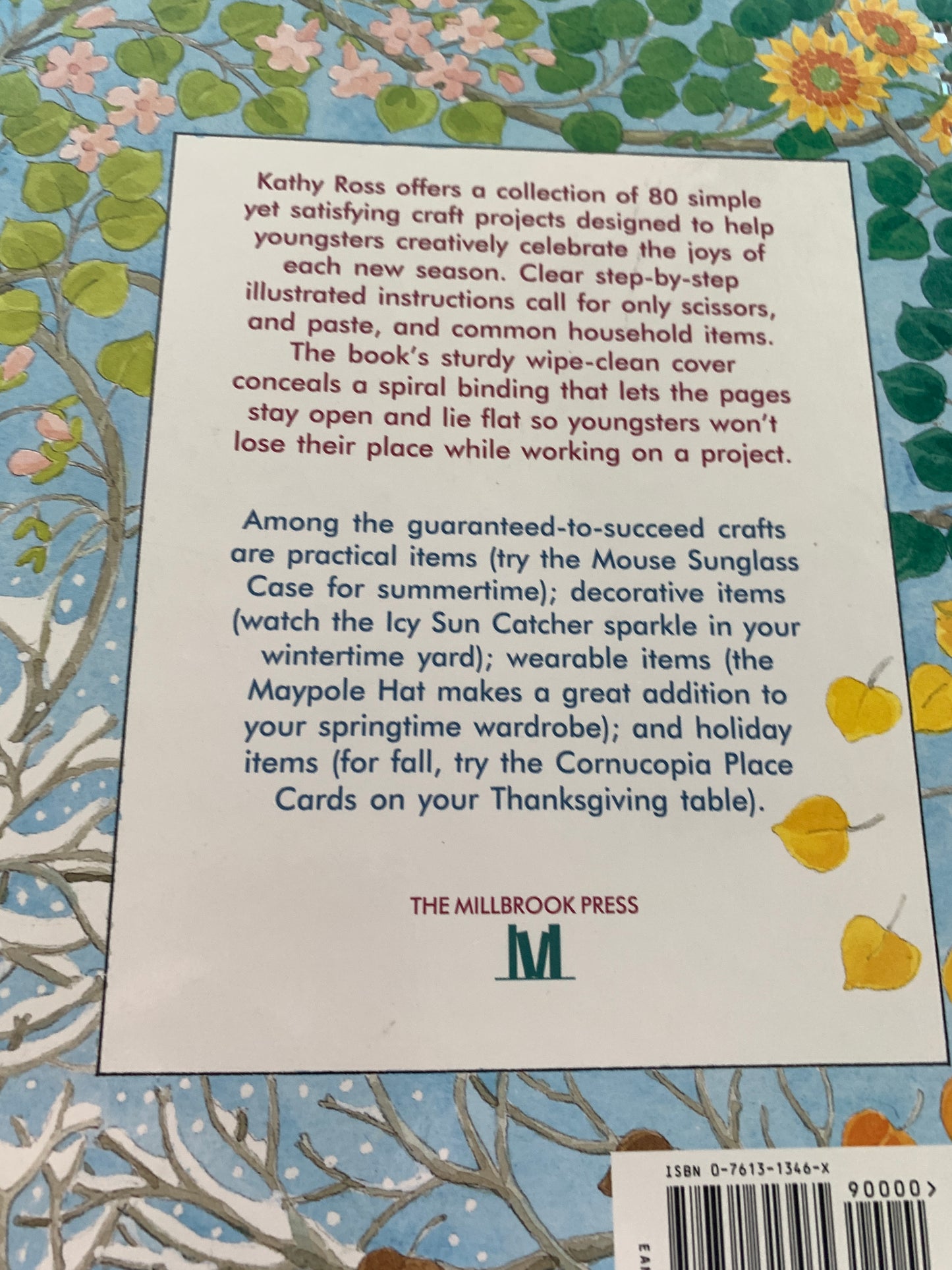 Crafts For All Seasons, Kathy Ross, Craft Book, Instructions