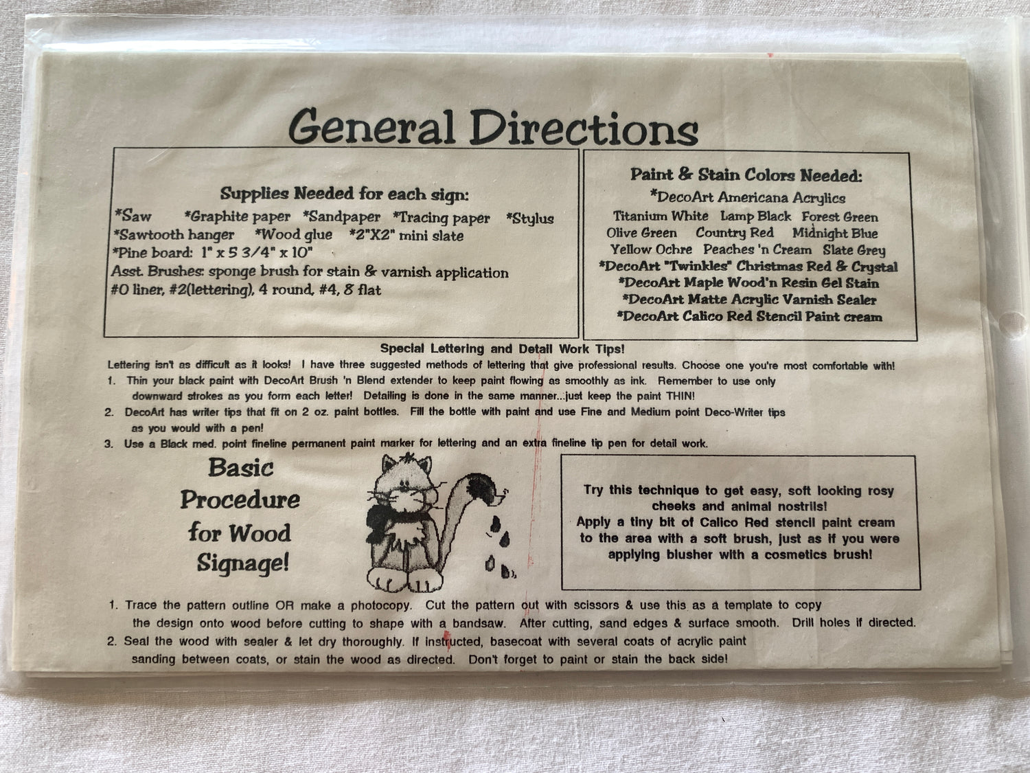Countdown Calendars, Creative Wood Project, Ann J. Lang, 1995