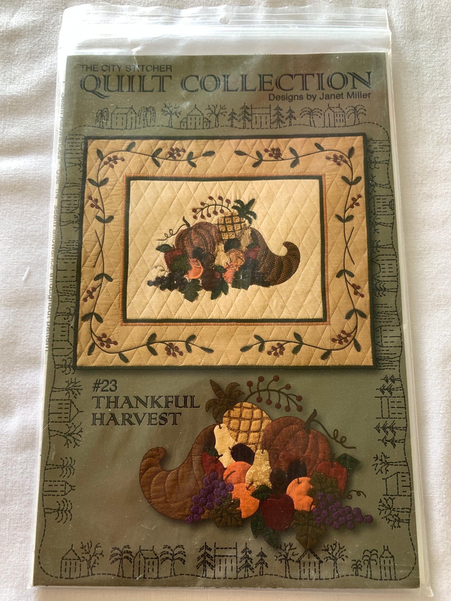 The City Stitcher Quilt Collections, Thankful Harvest, Quilt, 2002
