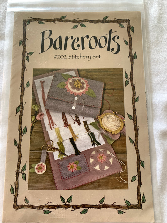 Embroidery Holder, Bareroots, 202 Stitchery Set, Barri Sue Gaudet, 2012