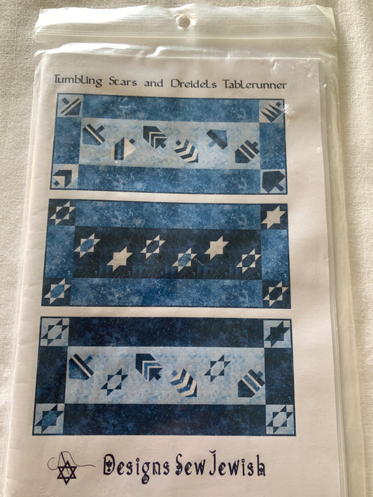 Table Runners, Tumbling Scars and Dreidels, Designs Sew Jewish, Stonehenge