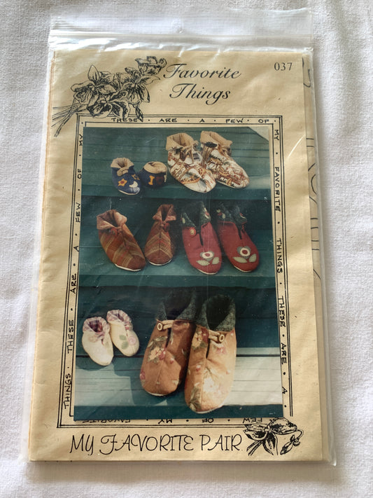 Favorite Things, Slippers, 6 variations,