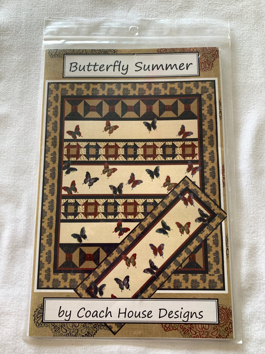 Wall Hanging, Butterfly Summer, Coach House Designs, Barbara Cherniwchan, Table Runner
