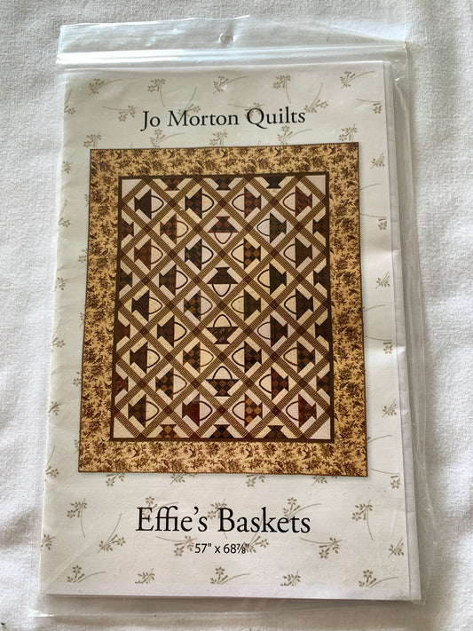 Quilted Blanket, Jo Morton Quilts, Effies's Basket, 57" x 68"