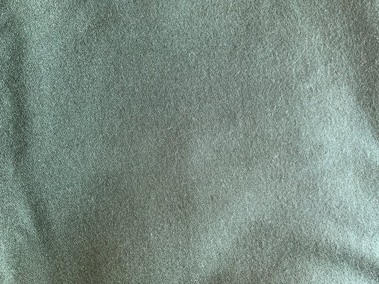 Dark Green Fabric, 100% Polyester Knit, 58" Wide, 108 Long, New/Old Stock 