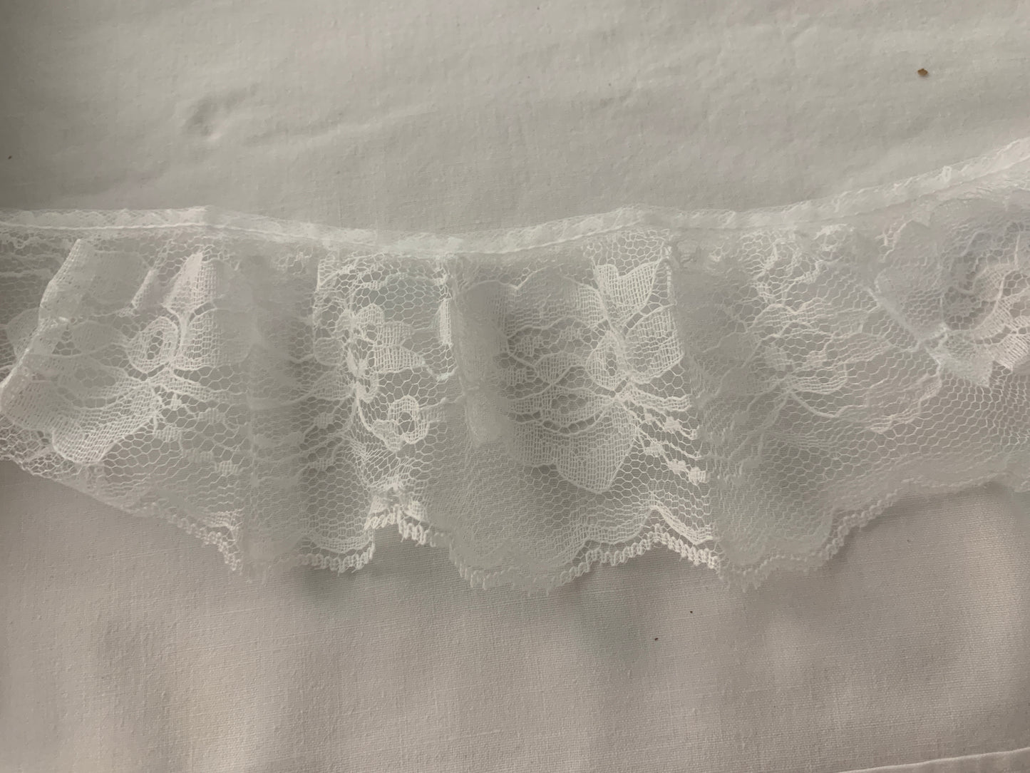 Lace  White, 30 Feet, 3 Inch Wide, Trim, Lace, Crafts, Hobbies, Photos. Card-Making, Baby Clothes