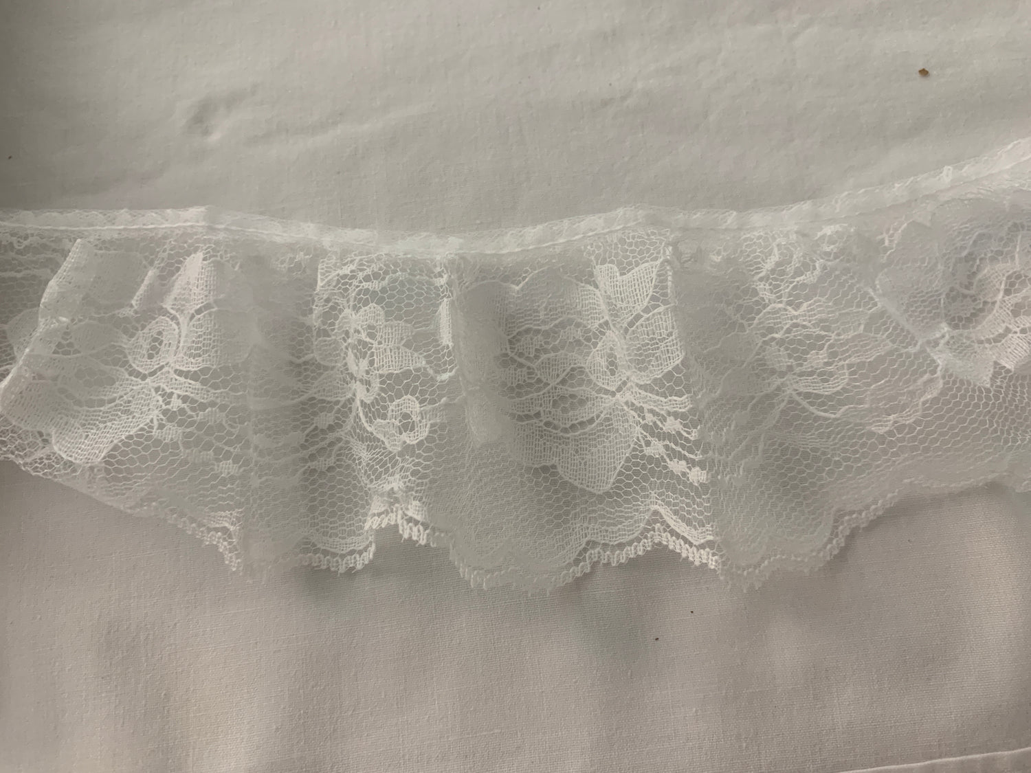 Lace  White, 30 Feet, 3 Inch Wide, Trim, Lace, Crafts, Hobbies, Photos. Card-Making, Baby Clothes