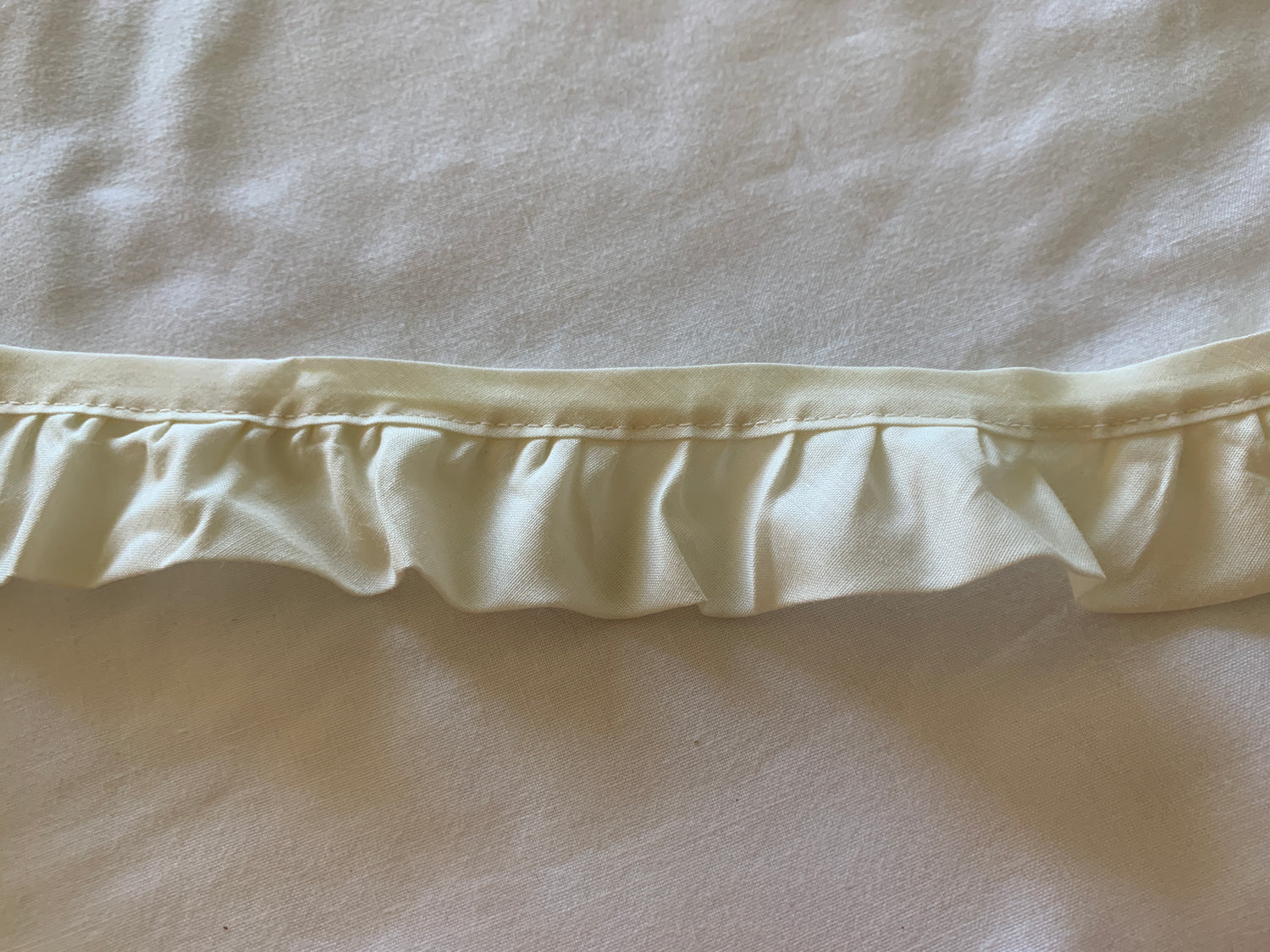 Trim Light Yellow, 15 Feet, 1 1/2 Inch Wide, Cotton Trim, Lace, Crafts, Hobbies, Photos. Card-Making, Baby Clothes 