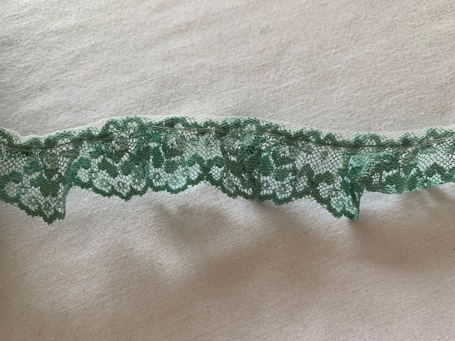 Lace Ribbon Green, 177 Feet, 1 Inch Wide, Trim, Lace, Crafts, Hobbies, Photos. Card-Making, Baby Clothes