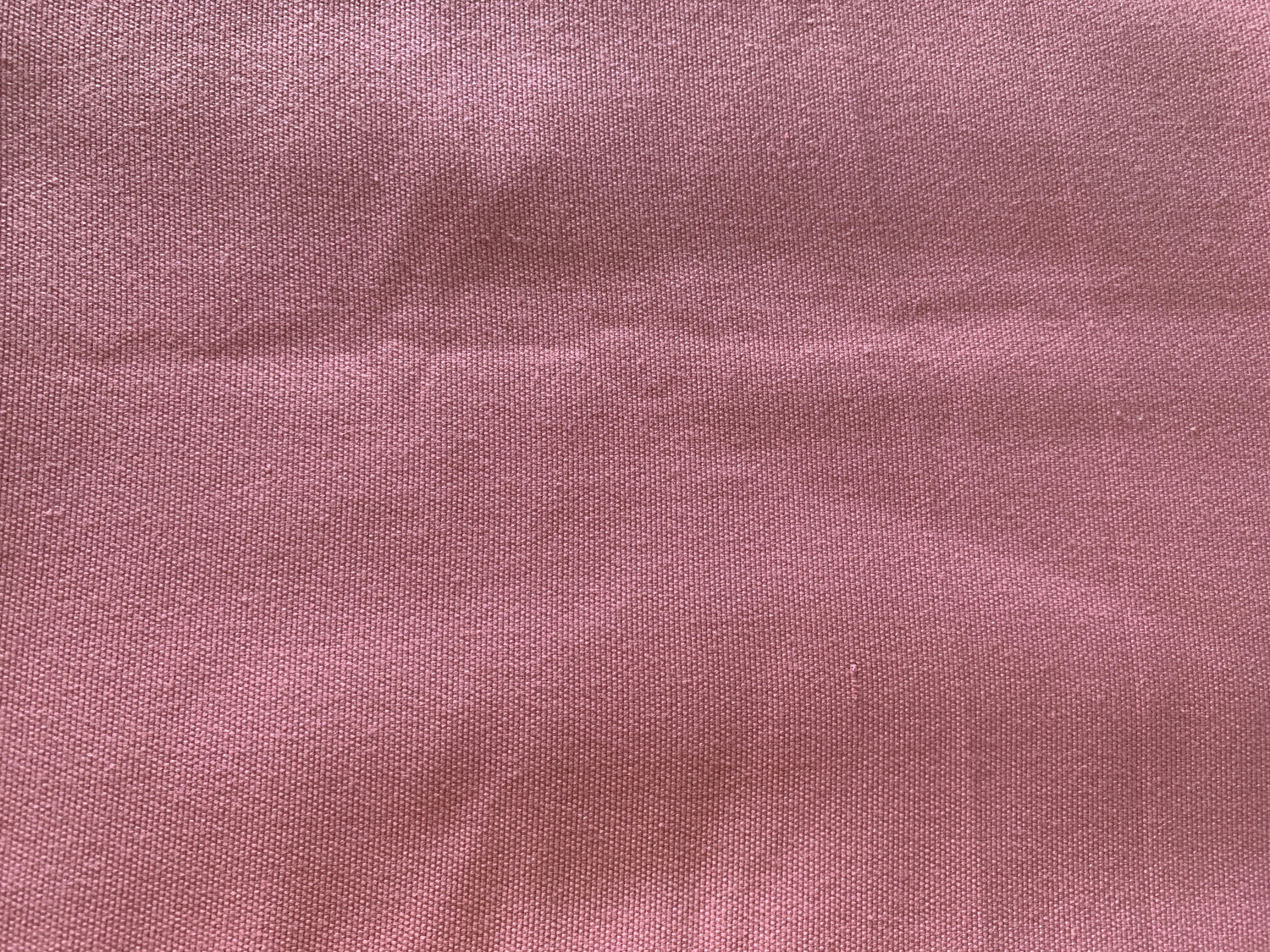 Pink Polyester Lightweight and Poly Cotton, Fabric for Tablecloths, Approx 240 x 60 Inches, New/Old Stock 