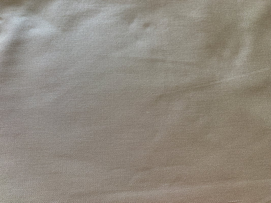 Light Brown Tan Polyester Medium Weight Fabric, Pants,  Approx 132 x 44 Inches, New/Old Stock