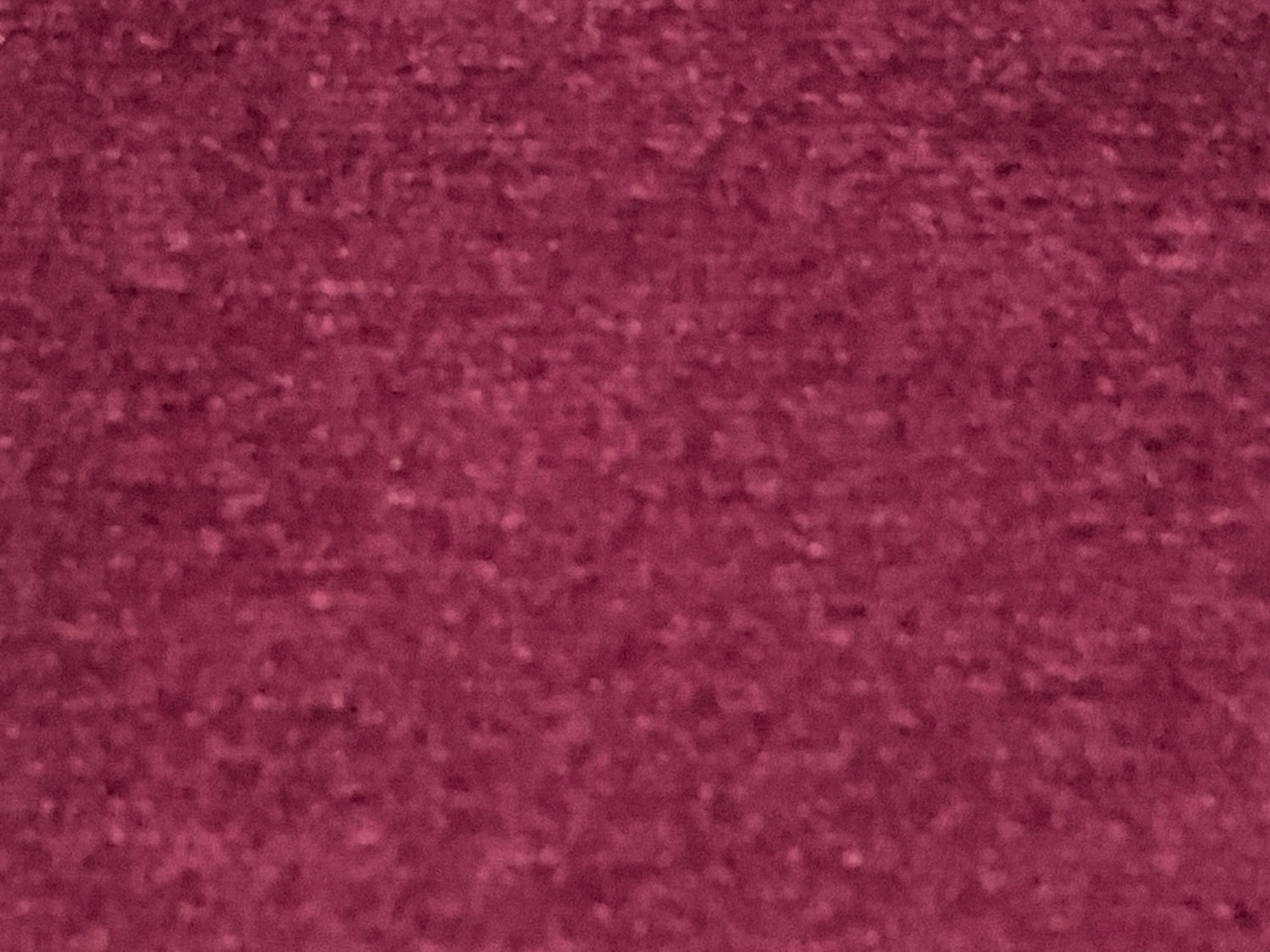 Deep Burgundy Velvet Medium Weight Fabric, Approx 34 x 100 Inches, New/Old Stock 
